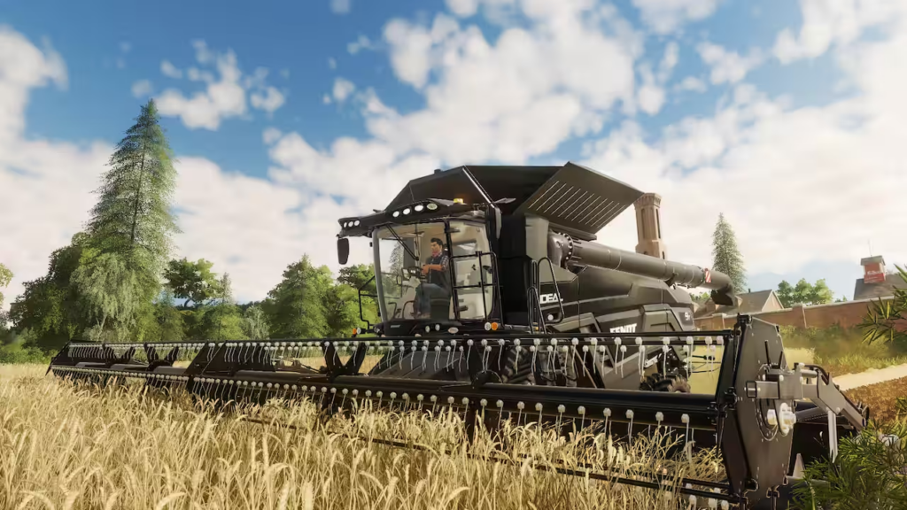 Screen capture of Farming Simulator