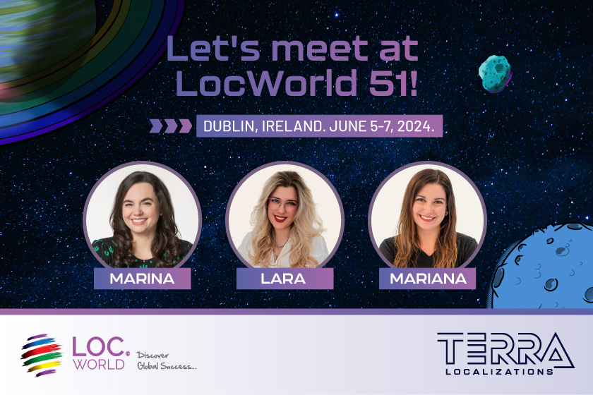 Let's meet at LocWorld 51!